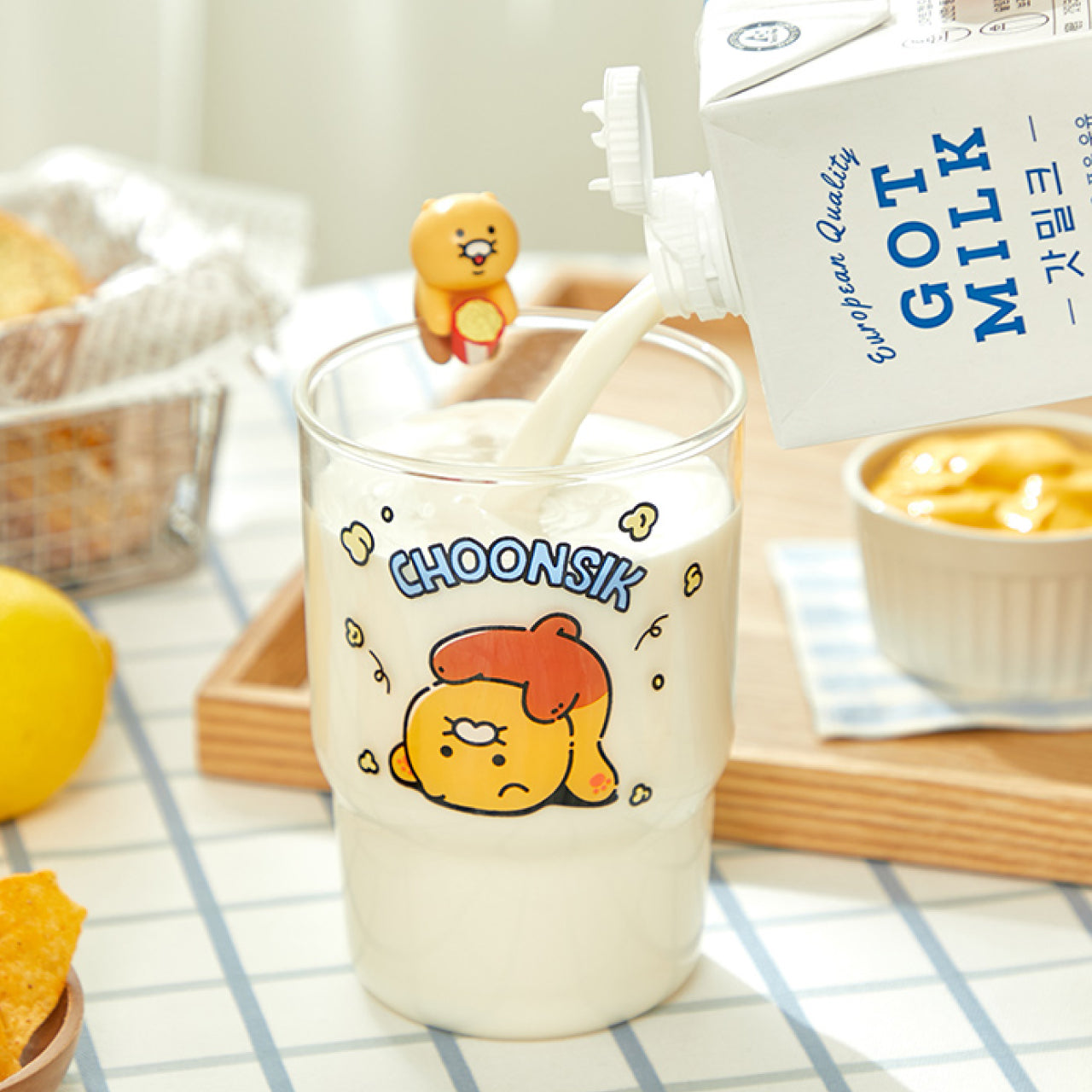 Chunsik Figurine Mug - Authentic Kakao Friends from Korea | Koolseoul