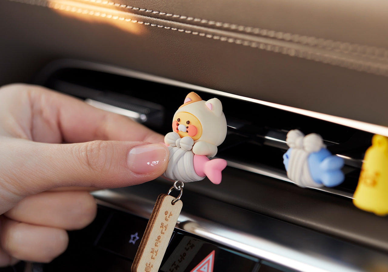 Figurine Chunsik Car Accessory - Authentic Kakao Friends from Korea | Koolseoul