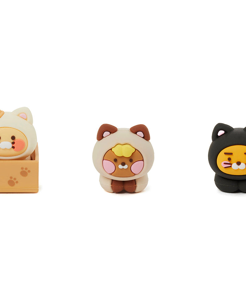 Car Mini Figurine Set - Official Kakao Friends merchandise | Koolseoul