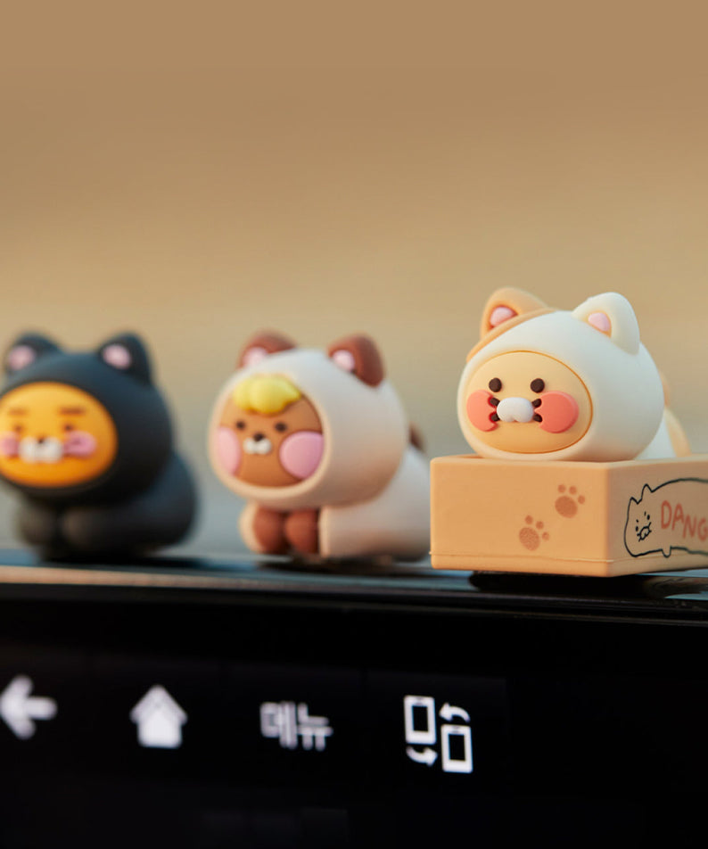 Car Mini Figurine Set - Official Kakao Friends merchandise | Koolseoul