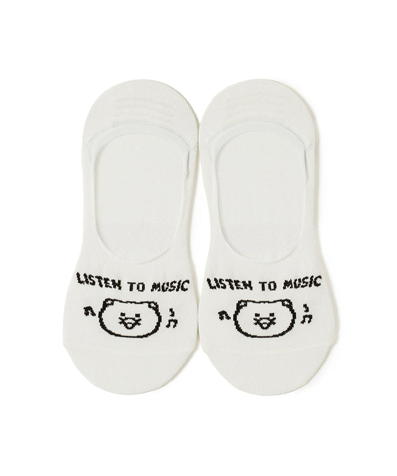 White Chunsik Socks - Korean kawaii Kakao Friends | Koolseoul