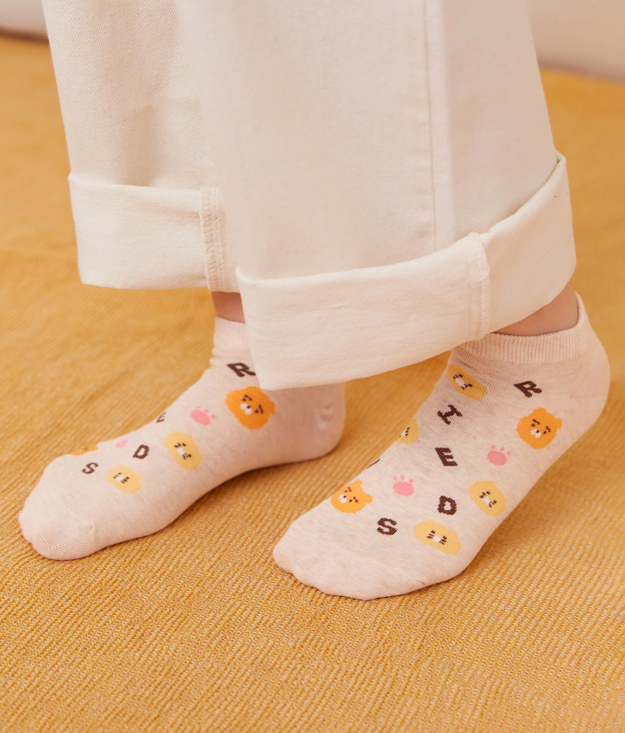 Friends Ryan&Chunsik Socks - Authentic Kakao Friends from Korea | Koolseoul
