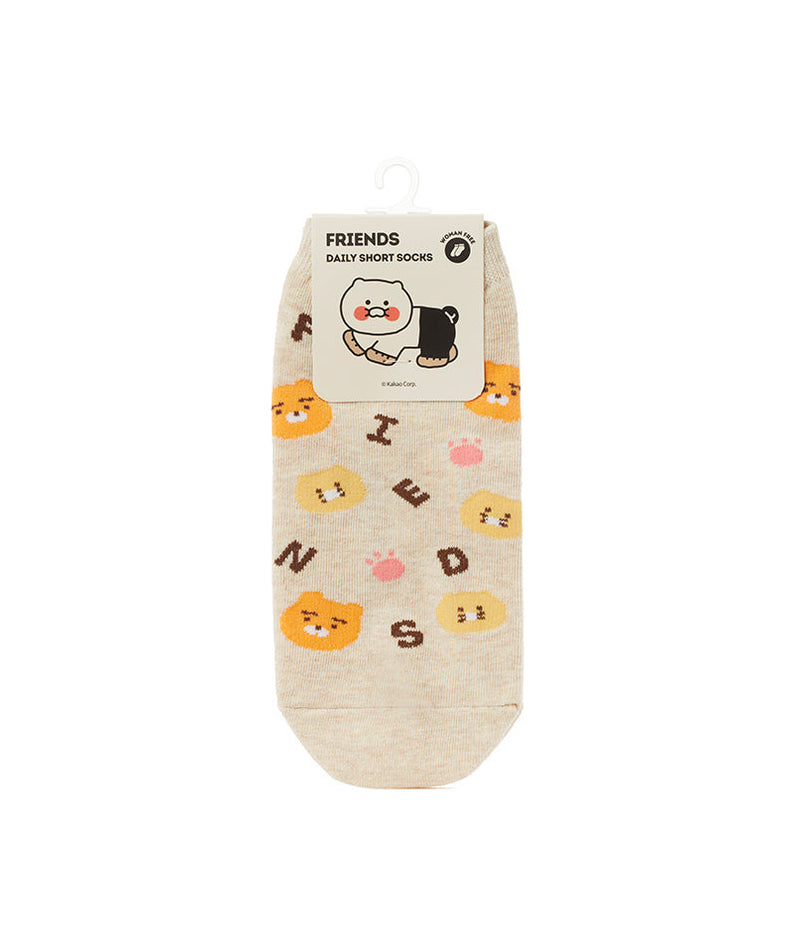 Friends Ryan&Chunsik Socks - Authentic Kakao Friends from Korea | Koolseoul