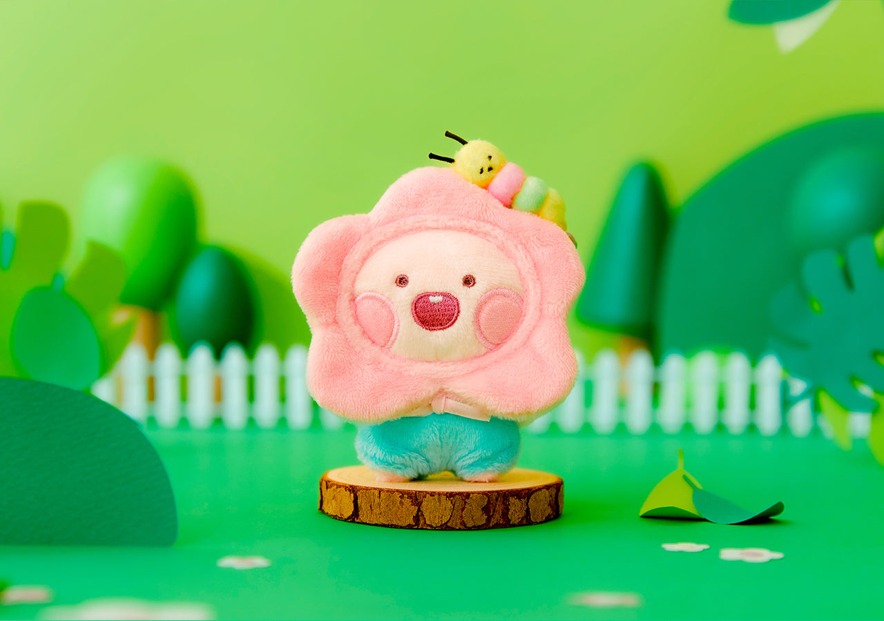 Keychain Plush Little Apeach - Korean kawaii Kakao Friends | Koolseoul