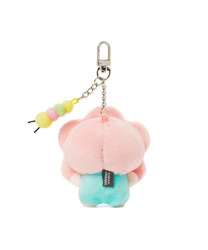 Keychain Plush Little Apeach - Authentic Kakao Friends from Korea | Koolseoul