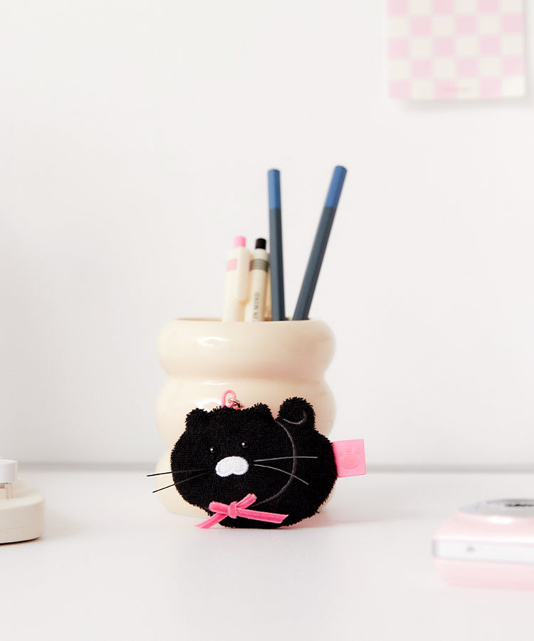 Black Chunsik Phone Accessory - Authentic Kakao Friends from Korea | Koolseoul