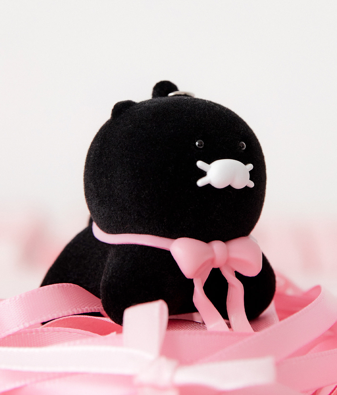 Black Figurine Keychain Chunsik - Authentic Kakao Friends from Korea | Koolseoul