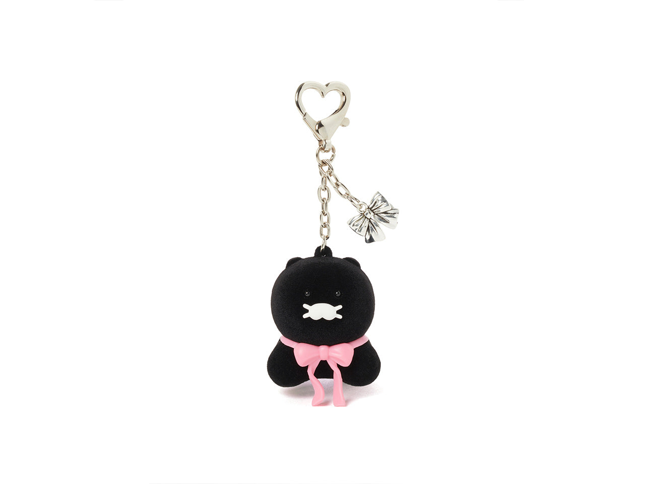 Black Figurine Keychain Chunsik - Authentic Kakao Friends from Korea | Koolseoul