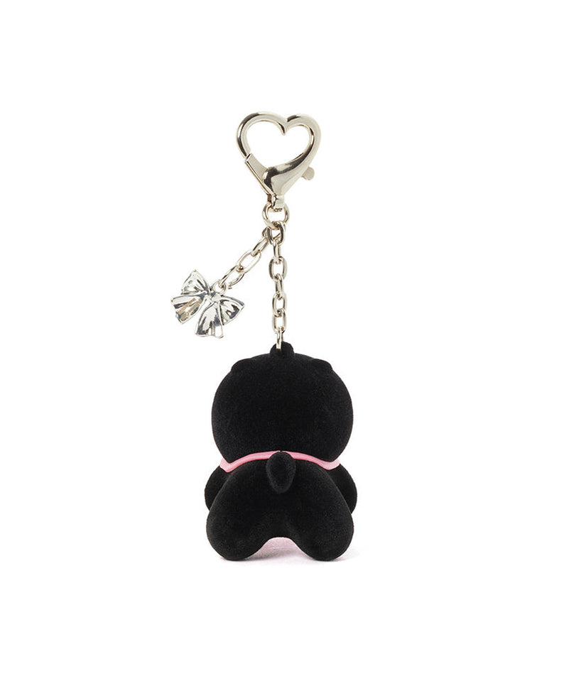 Black Figurine Keychain Chunsik - Official Kakao Friends merchandise | Koolseoul