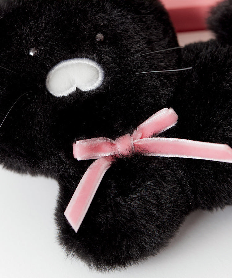 Black MiniPorte-cles Plush Chunsik - Official Kakao Friends merchandise | Koolseoul
