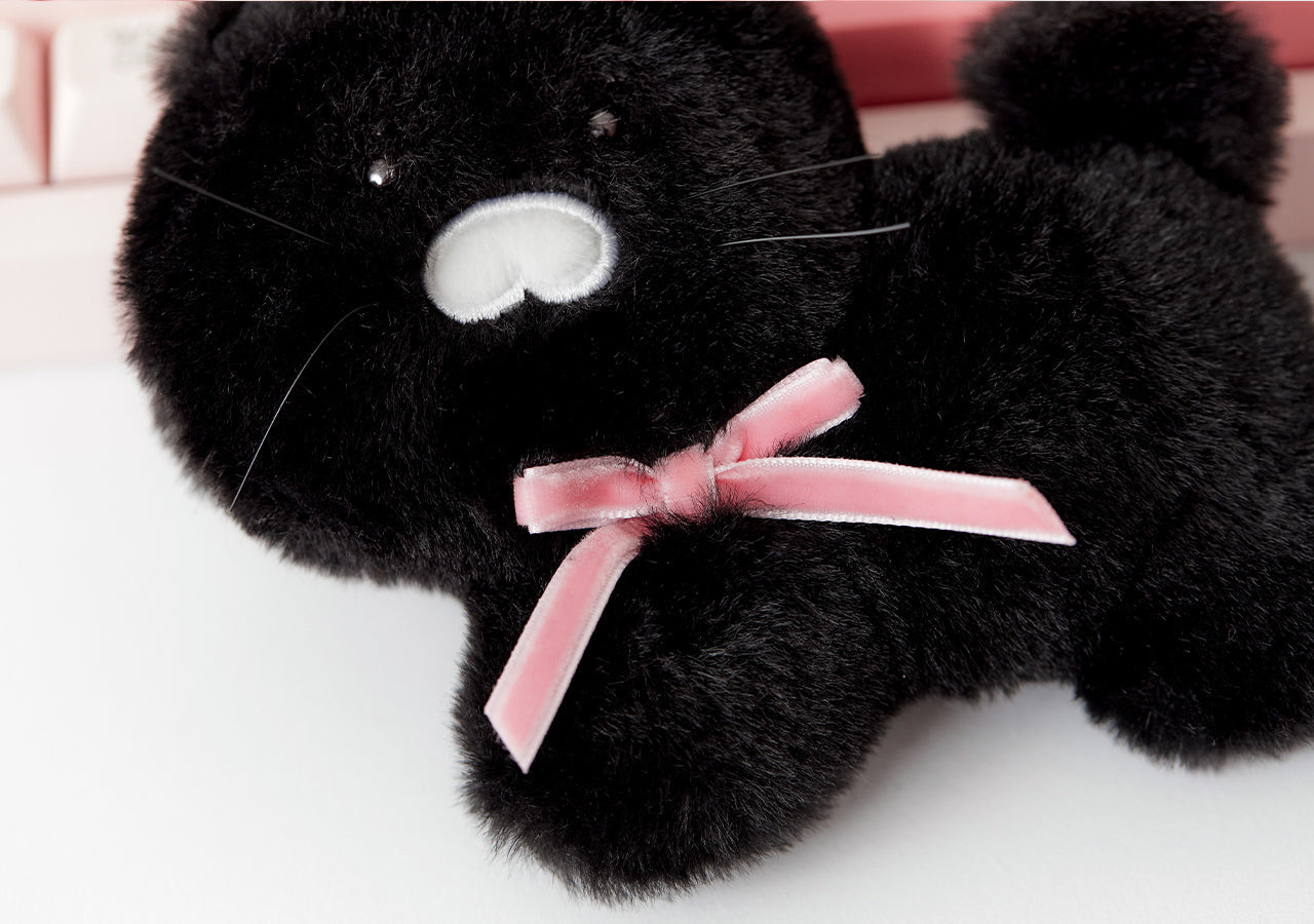 Black MiniPorte-cles Plush Chunsik - Official Kakao Friends merchandise | Koolseoul