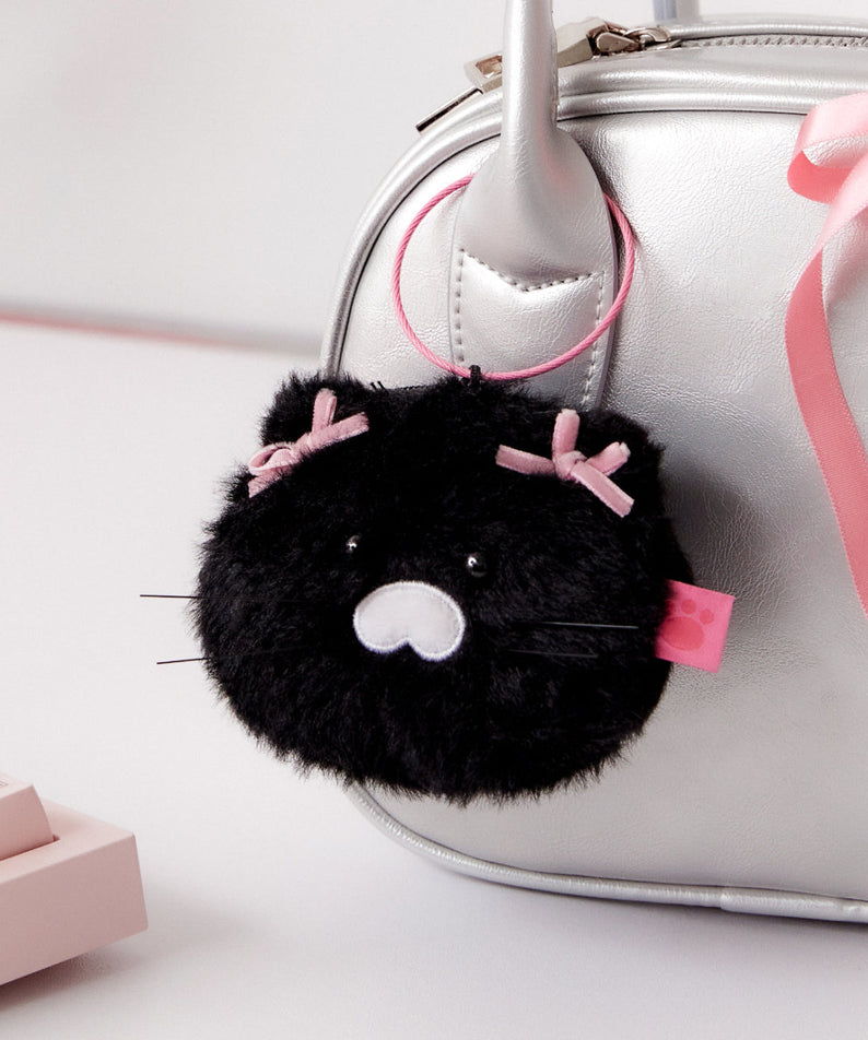 Black MiniPochette Chunsik Pouch - Official Kakao Friends merchandise | Koolseoul