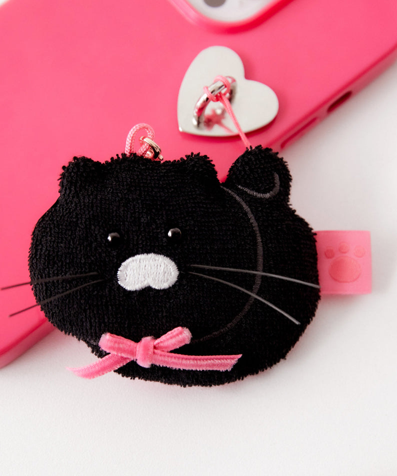 Black Chunsik Phone Accessory - Korean kawaii Kakao Friends | Koolseoul