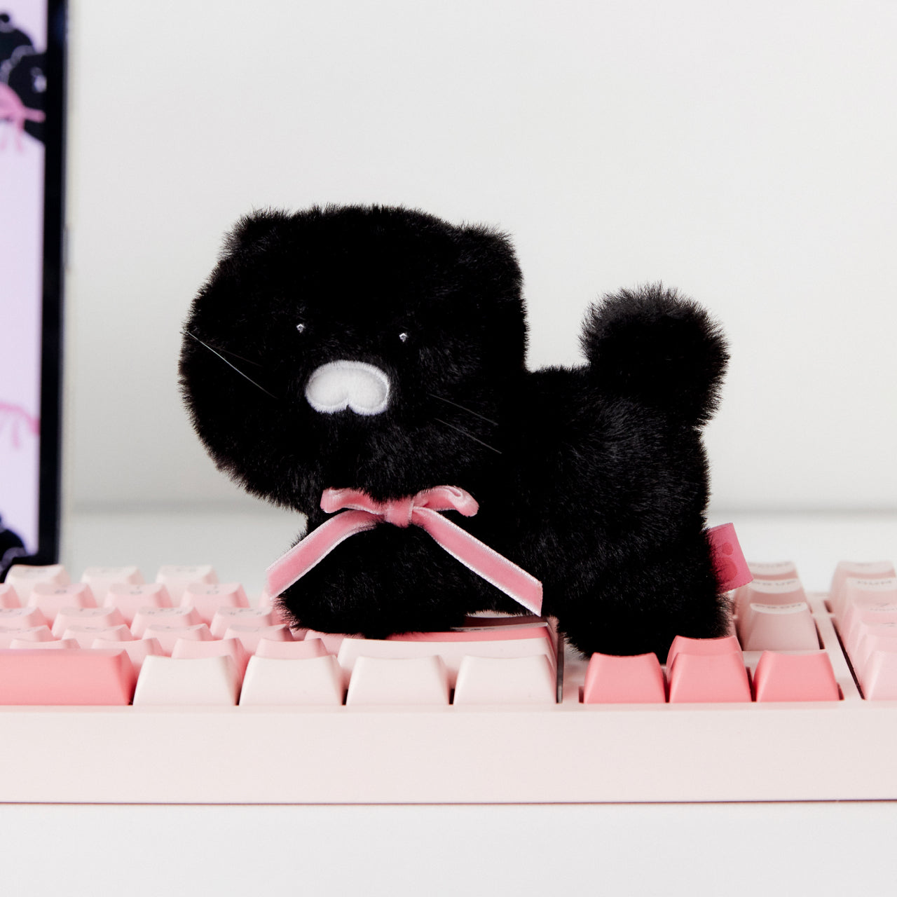 Black MiniPorte-cles Plush Chunsik - Korean kawaii Kakao Friends | Koolseoul