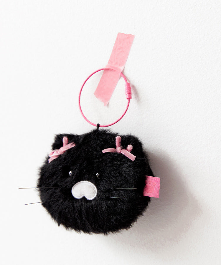 Black MiniPochette Chunsik Pouch - Official Kakao Friends merchandise | Koolseoul