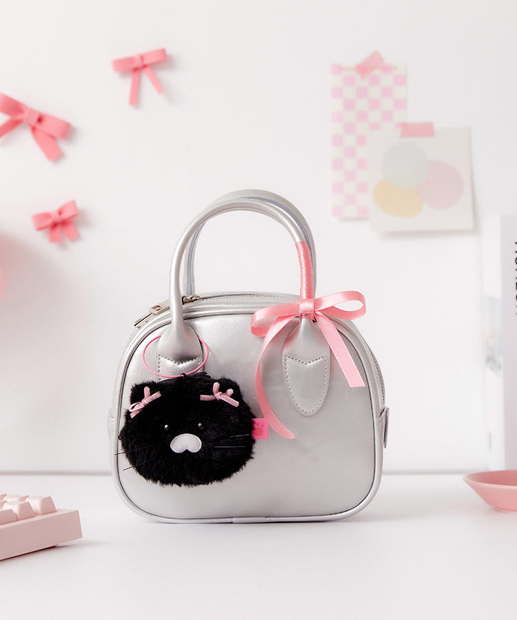 Black MiniPochette Chunsik Pouch - Korean kawaii Kakao Friends | Koolseoul