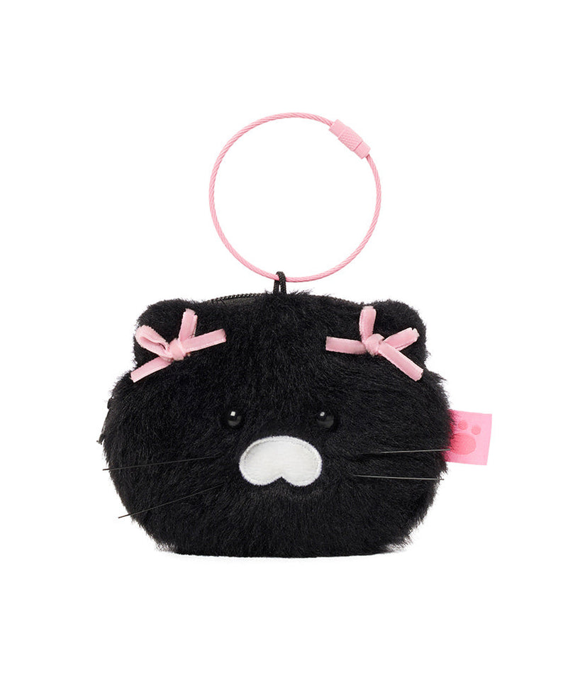 Black MiniPochette Chunsik Pouch - Korean kawaii Kakao Friends | Koolseoul