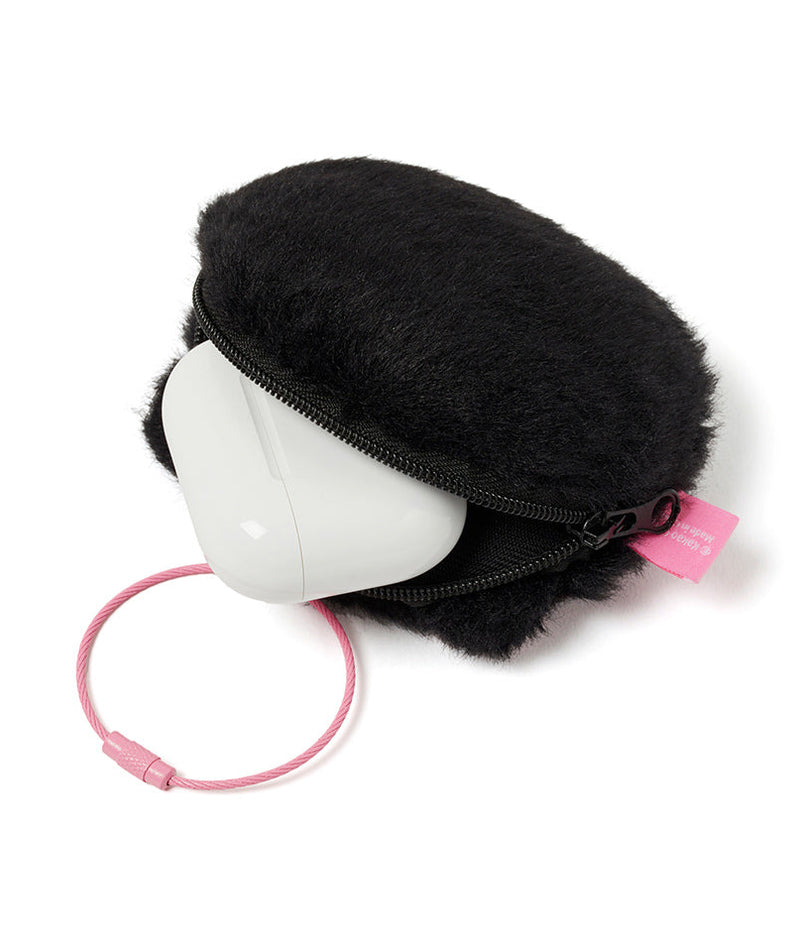 Black MiniPochette Chunsik Pouch - Authentic Kakao Friends from Korea | Koolseoul