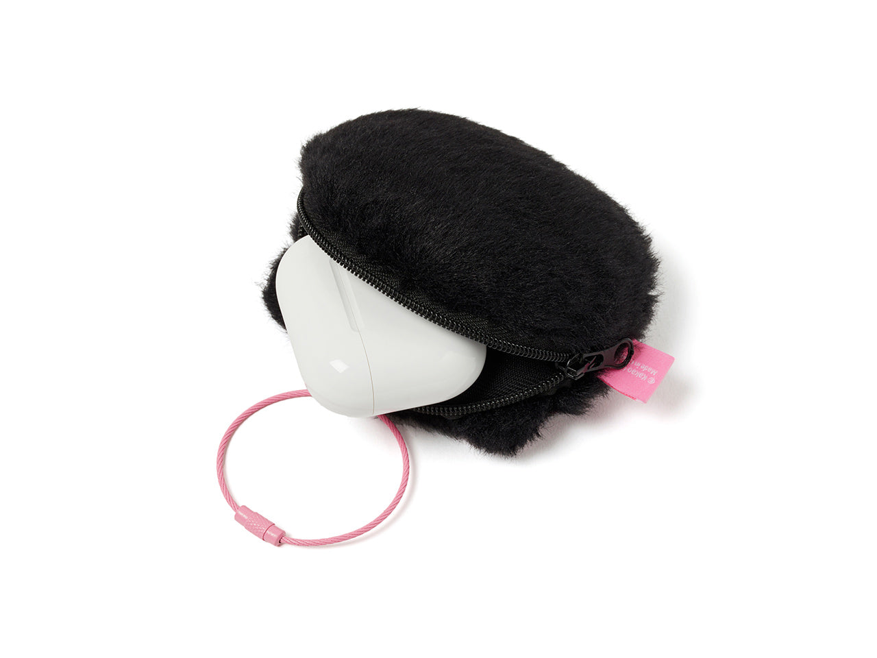 Black MiniPochette Chunsik Pouch - Authentic Kakao Friends from Korea | Koolseoul