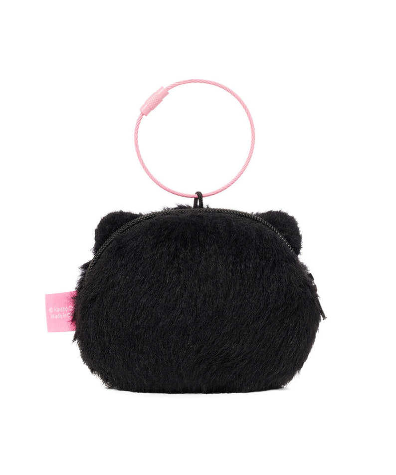 Black MiniPochette Chunsik Pouch - Official Kakao Friends merchandise | Koolseoul