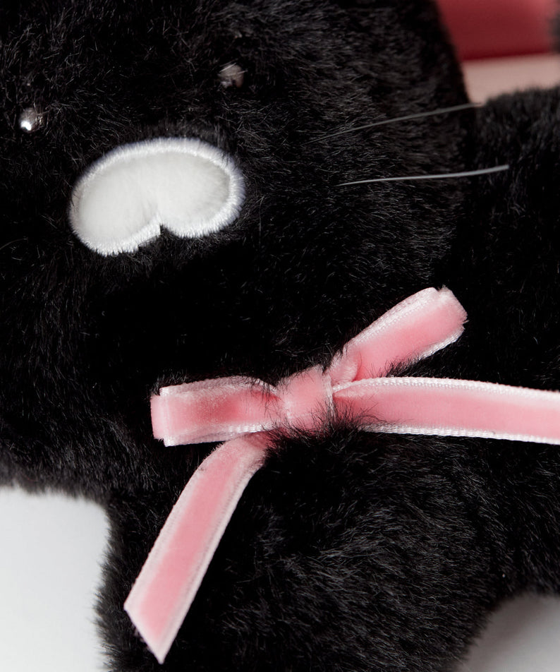 Black MiniPorte-cles Plush Chunsik - Official Kakao Friends merchandise | Koolseoul