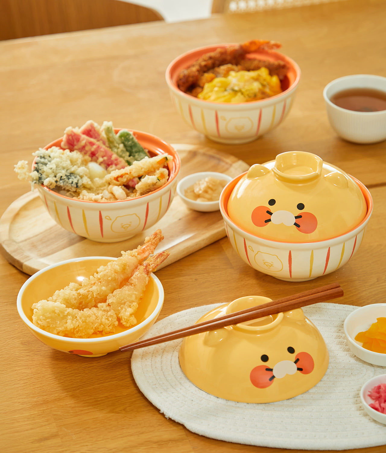 Chunsik Bowl Set - Authentic Kakao Friends from Korea | Koolseoul