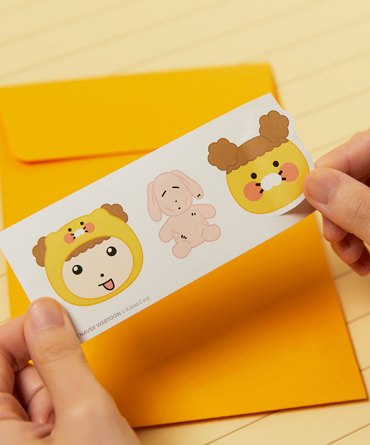 XFriends Set Chunsik Greeting Card - Official Kakao Friends merchandise | Koolseoul