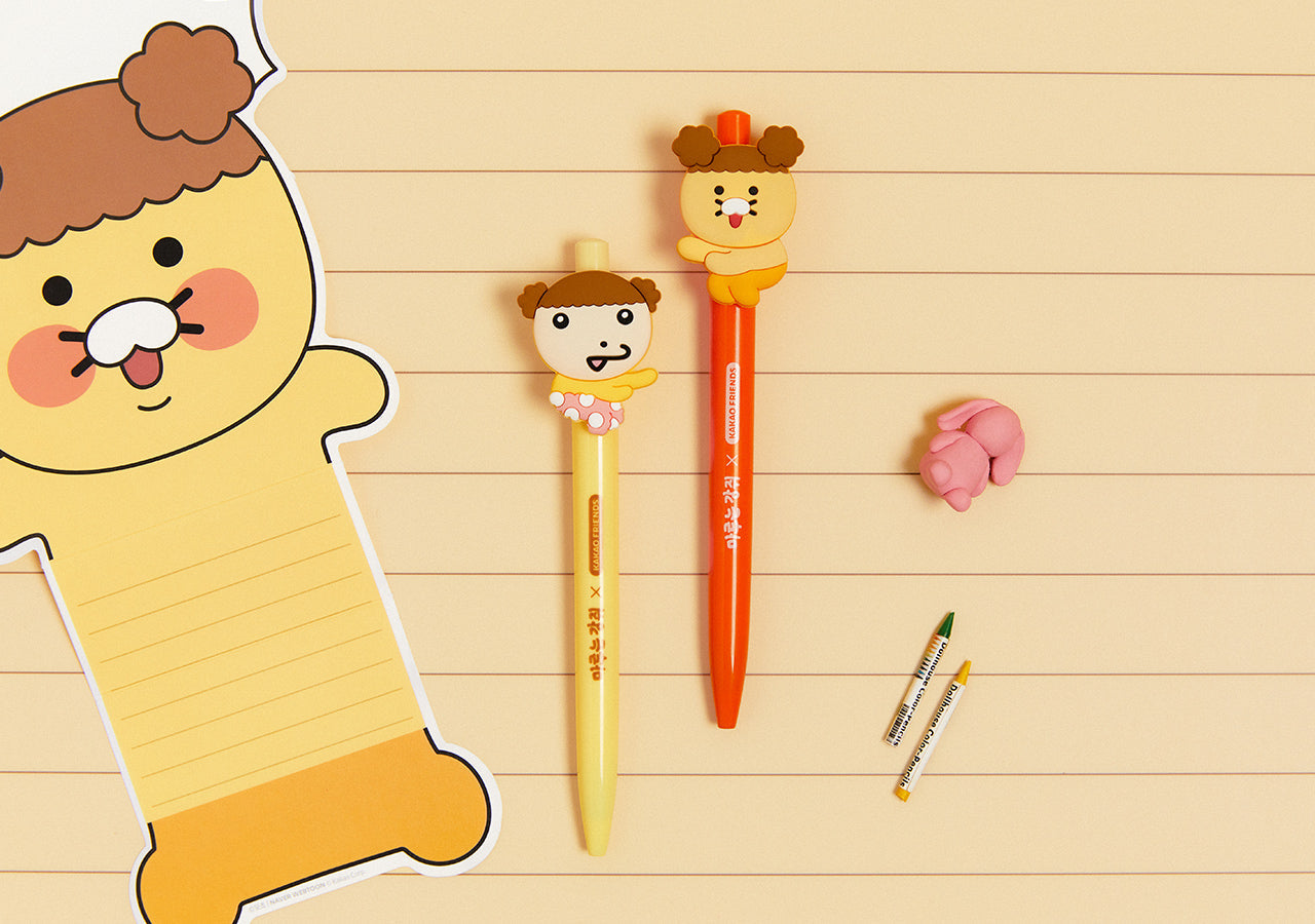 XFriends Set(2P) Chunsik Pen - Authentic Kakao Friends from Korea | Koolseoul
