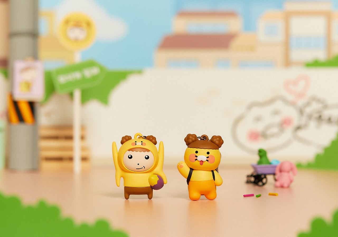 XFriends Figurine Keychain - Official Kakao Friends merchandise | Koolseoul