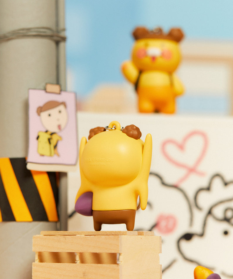 XFriends Figurine Keychain - Authentic Kakao Friends from Korea | Koolseoul