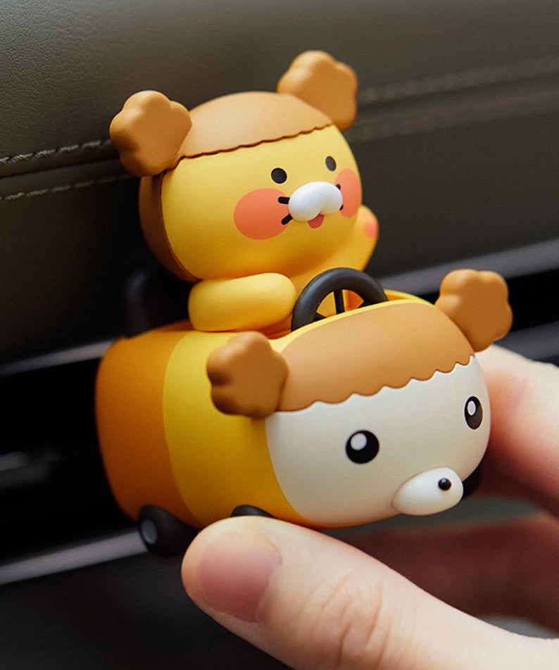 XFriends Car Air Freshener Chunsik - Authentic Kakao Friends from Korea | Koolseoul