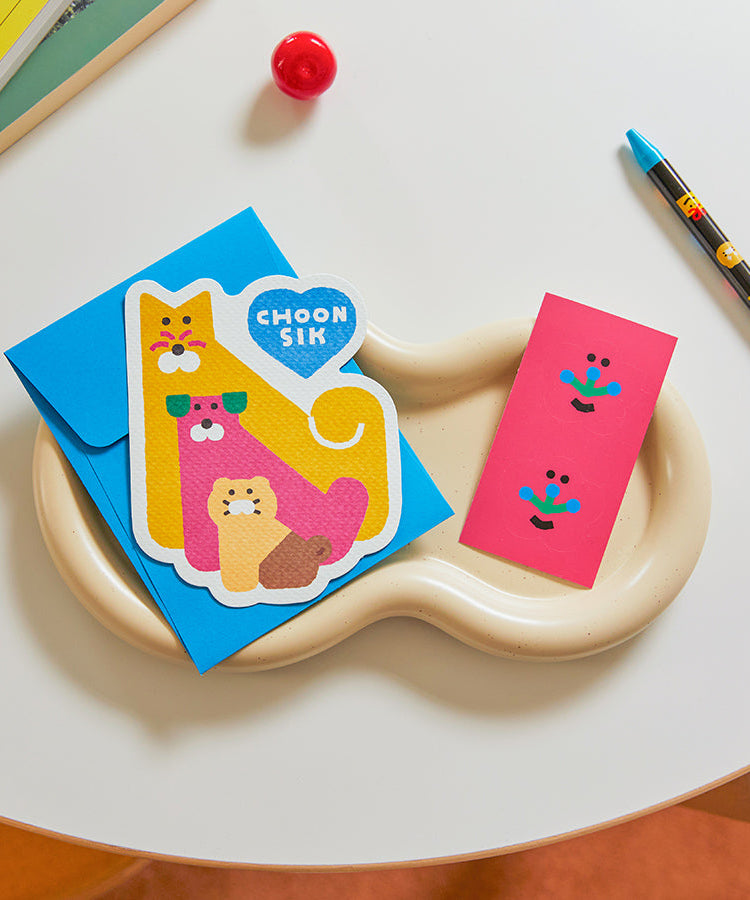 XFriends Card Chunsik - Korean kawaii Kakao Friends | Koolseoul