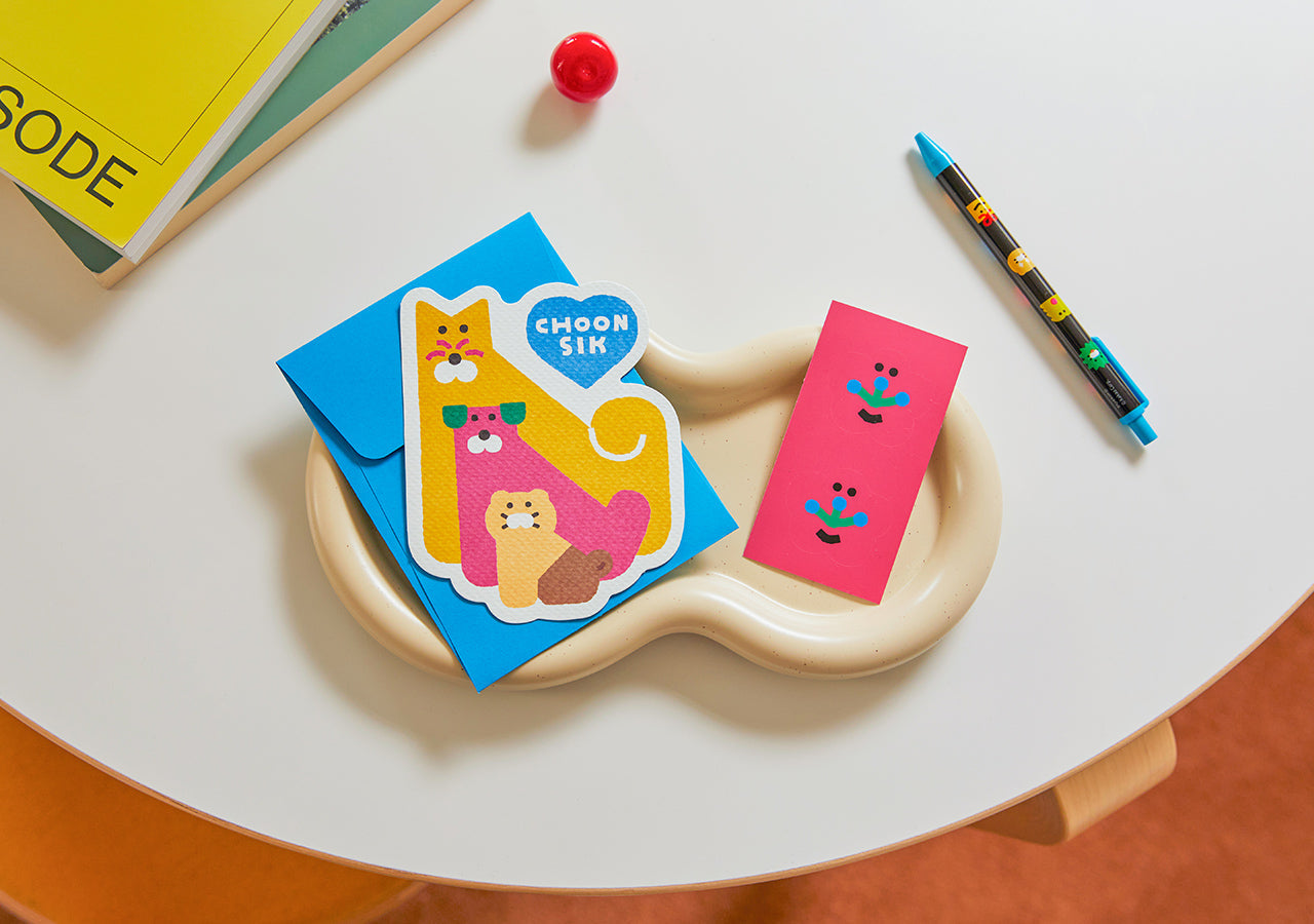 XFriends Card Chunsik - Korean kawaii Kakao Friends | Koolseoul