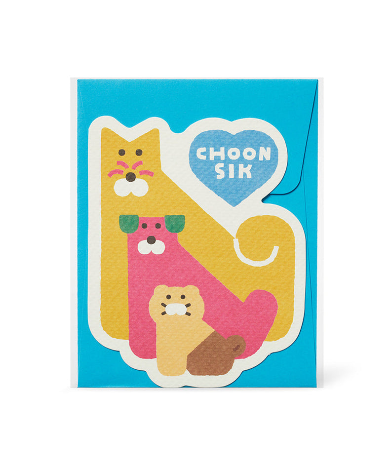 XFriends Card Chunsik - Authentic Kakao Friends from Korea | Koolseoul
