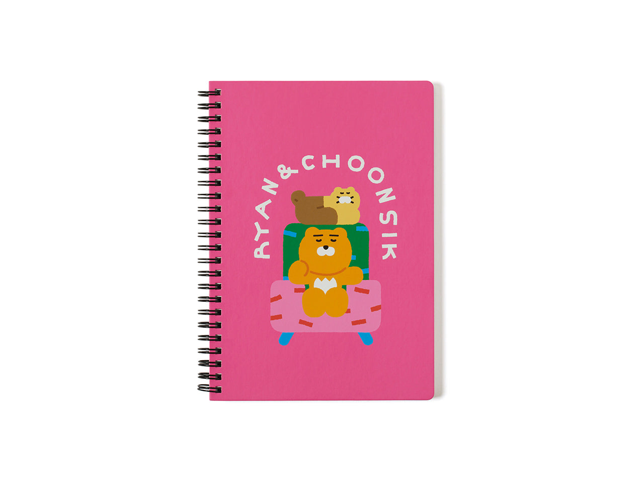 XFriends Notebook(Rose) Ryan&Chunsik Stationery - Korean kawaii Kakao Friends | Koolseoul