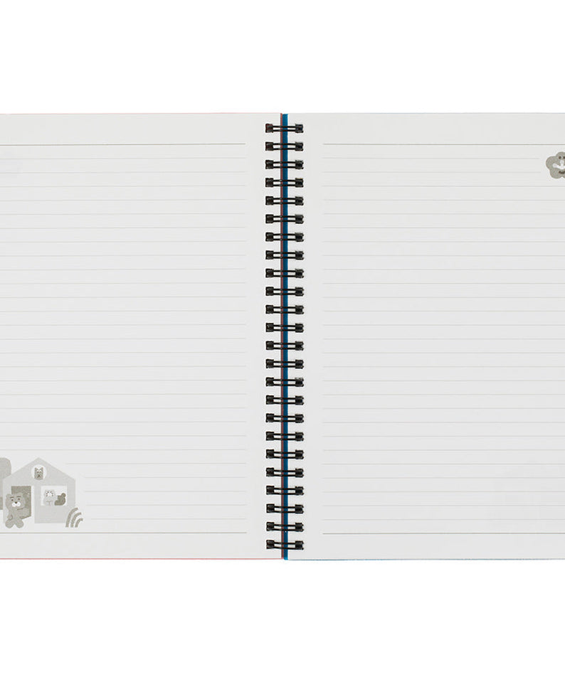 XFriends Notebook(Rose) Ryan&Chunsik Stationery - Authentic Kakao Friends from Korea | Koolseoul