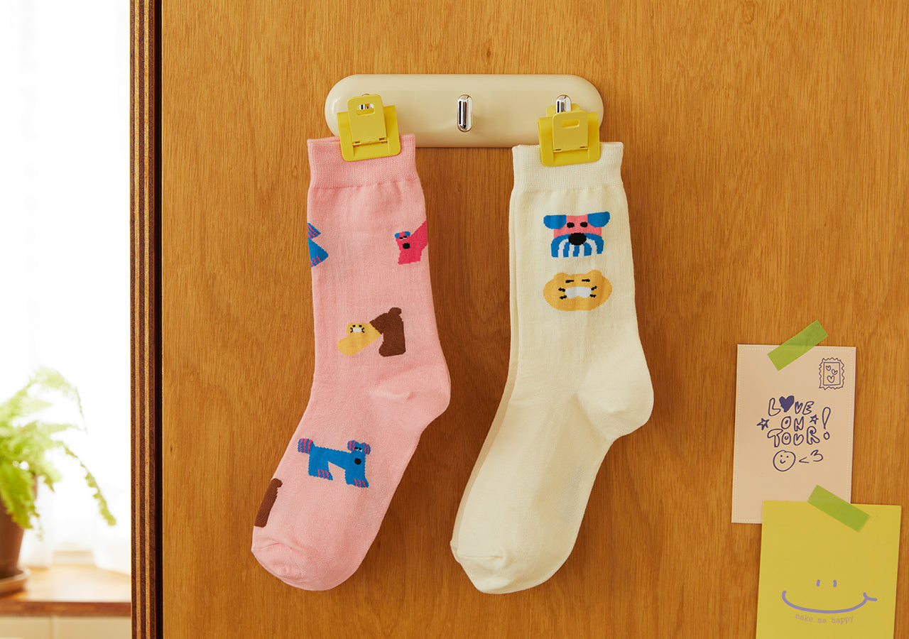 XFriends Socks(Rose) Chunsik - Official Kakao Friends merchandise | Koolseoul