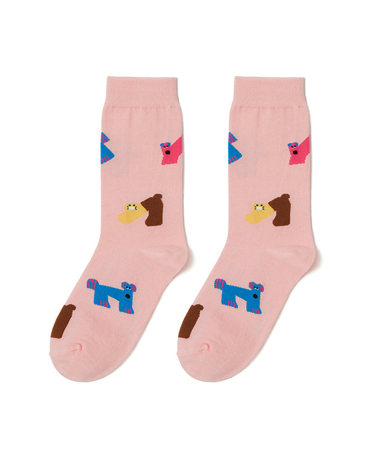 XFriends Socks(Rose) Chunsik - Authentic Kakao Friends from Korea | Koolseoul