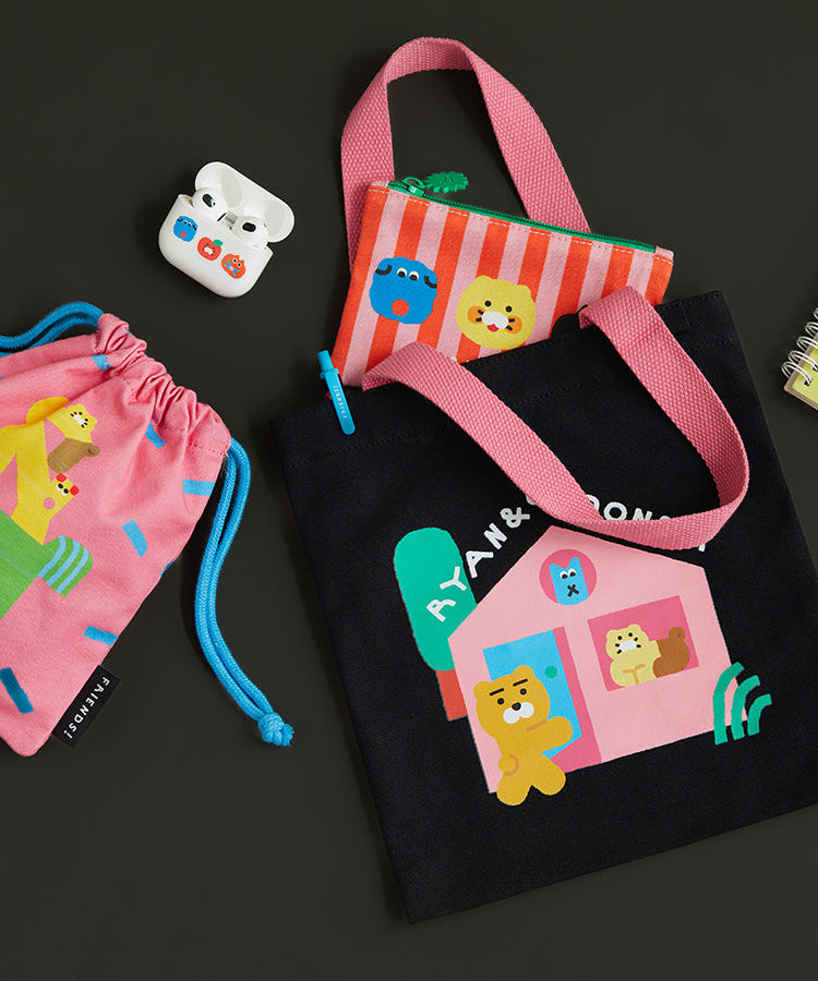XFriends Eco Bag Chunsik - Official Kakao Friends merchandise | Koolseoul