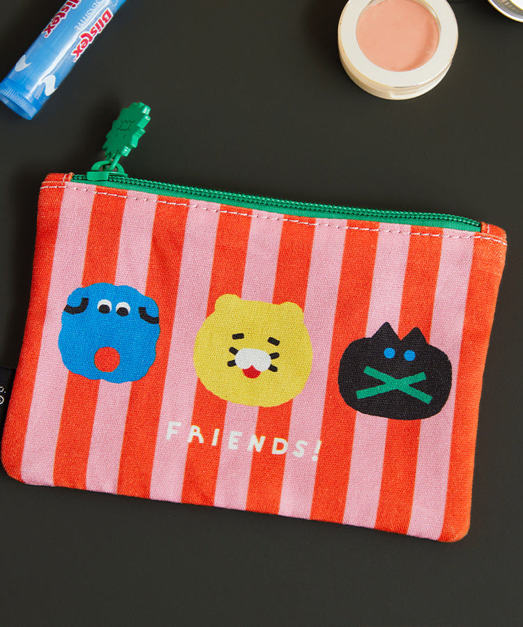 XFriends MiniPochette Chunsik Pouch - Authentic Kakao Friends from Korea | Koolseoul