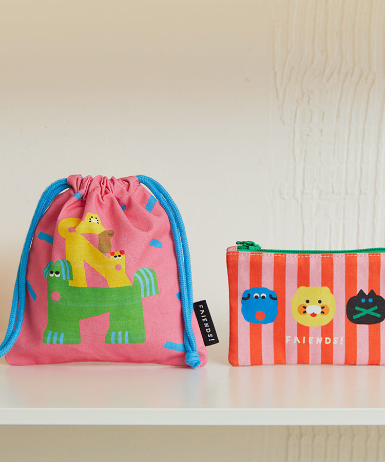 XFriends MiniPochette Chunsik Pouch - Korean kawaii Kakao Friends | Koolseoul