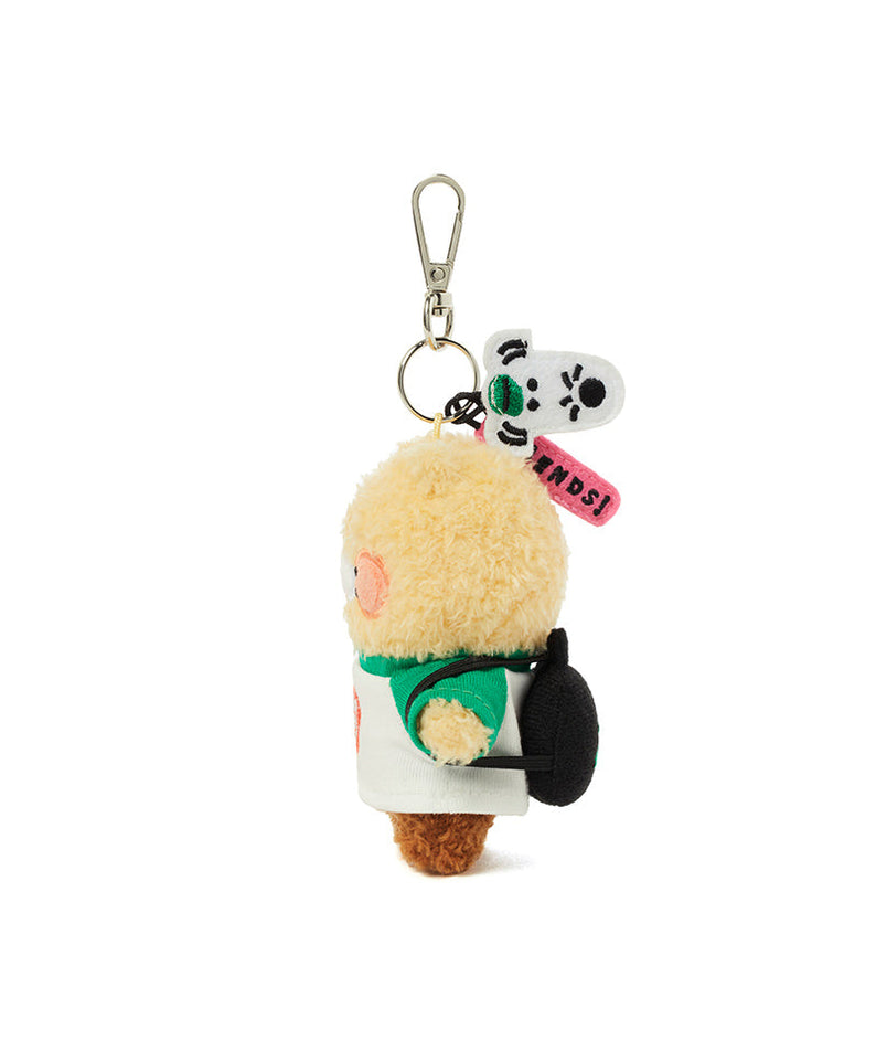 XFriends Keychain Plush Chunsik - Authentic Kakao Friends from Korea | Koolseoul