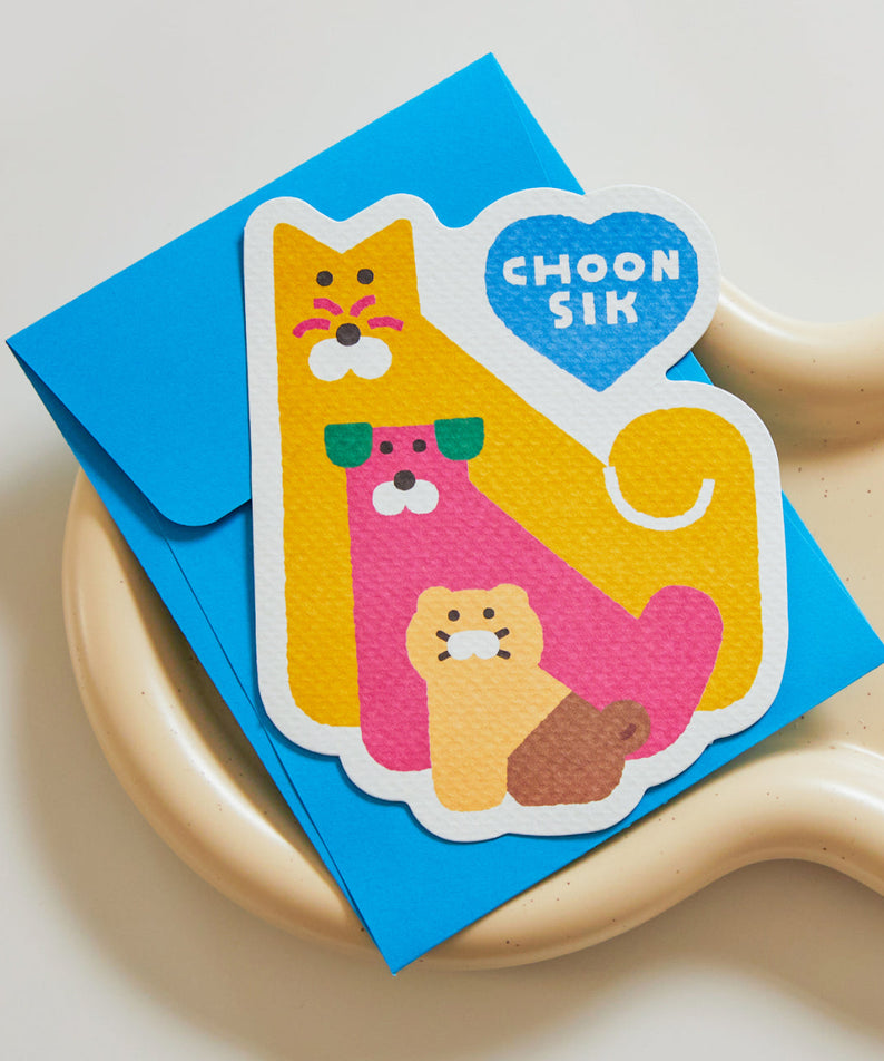 XFriends Card Chunsik - Official Kakao Friends merchandise | Koolseoul
