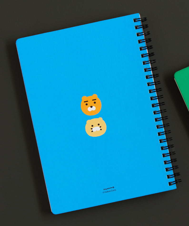 XFriends Notebook(Rose) Ryan&Chunsik Stationery - Korean kawaii Kakao Friends | Koolseoul