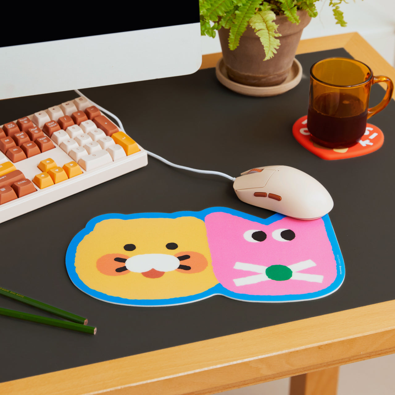XFriends Mouse Pad Chunsik - Korean kawaii Kakao Friends | Koolseoul