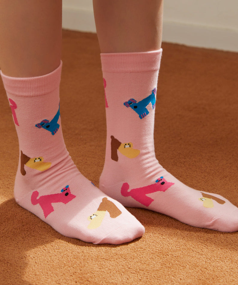 XFriends Socks(Rose) Chunsik - Korean kawaii Kakao Friends | Koolseoul