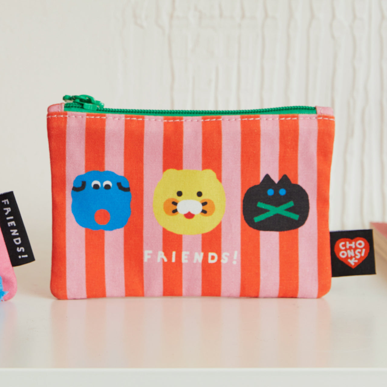 XFriends MiniPochette Chunsik Pouch - Authentic Kakao Friends from Korea | Koolseoul