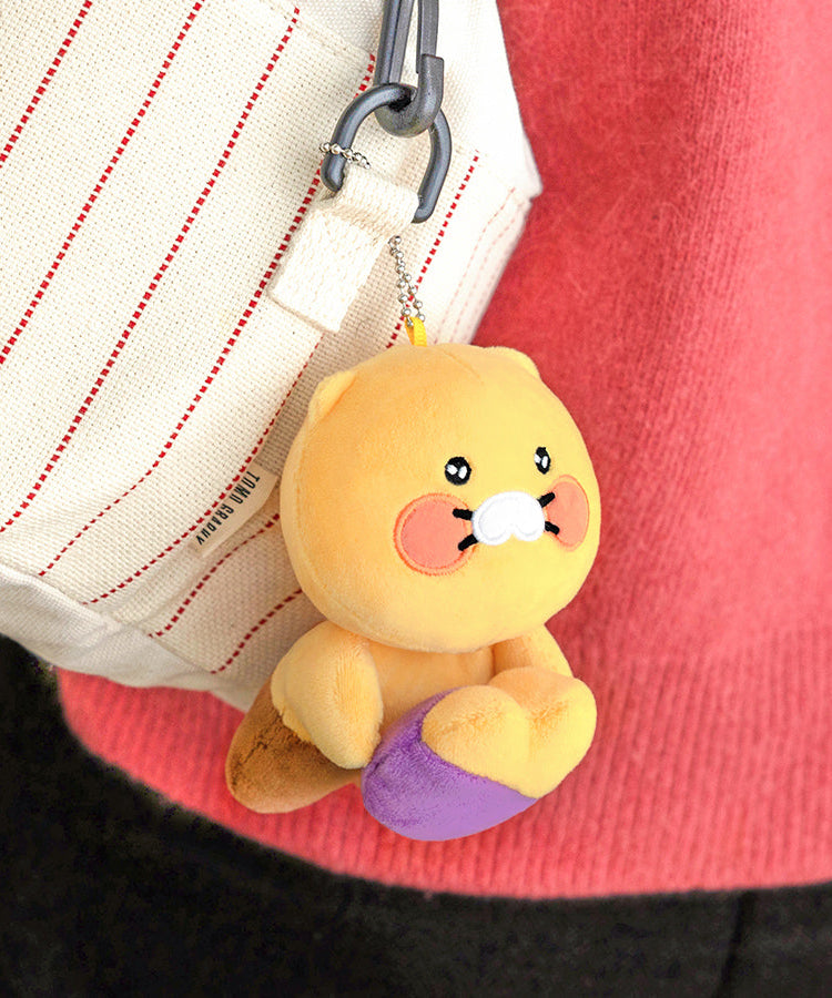 Plush Keychain Chunsik - Authentic Kakao Friends from Korea | Koolseoul