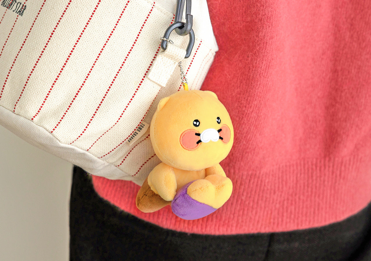 Plush Keychain Chunsik - Authentic Kakao Friends from Korea | Koolseoul