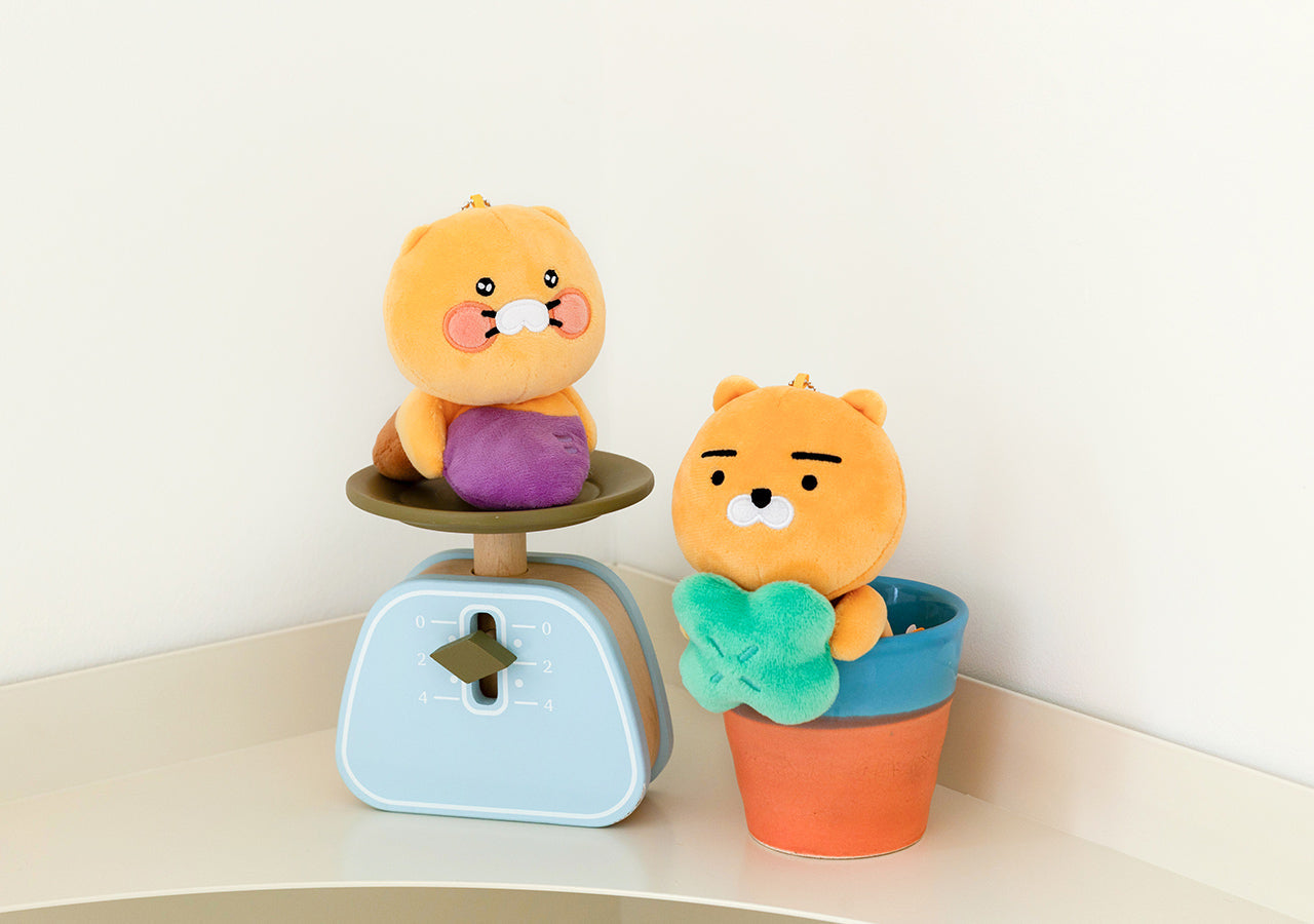 Plush Keychain Chunsik - Korean kawaii Kakao Friends | Koolseoul